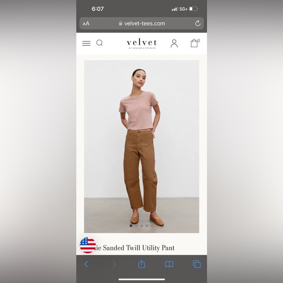 VELVET BY GRAHAM & SPENCER BRYLIE PANTS - Picture 2 of 7